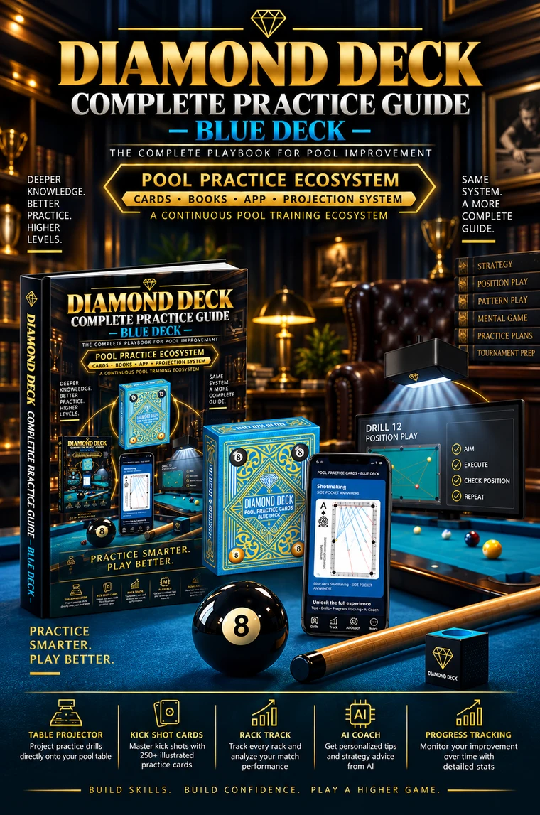 Diamond Deck Blue Practice Book front cover