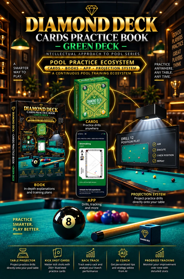 Diamond Deck Green Practice Book front cover