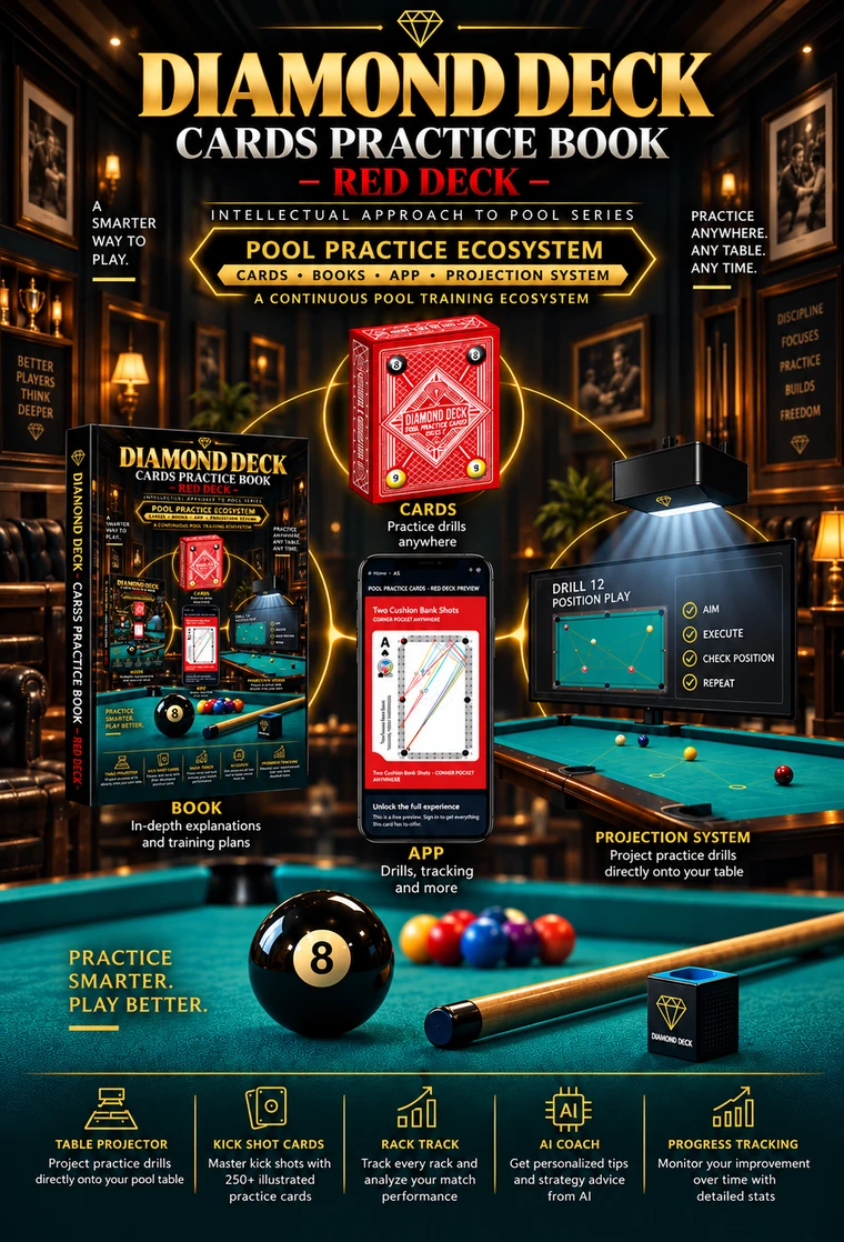 Diamond Deck Red Practice Book front cover