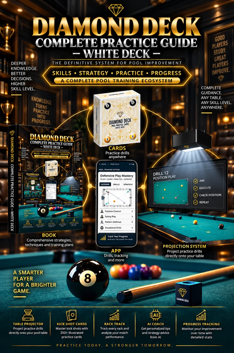 Diamond Deck White Practice Book front cover